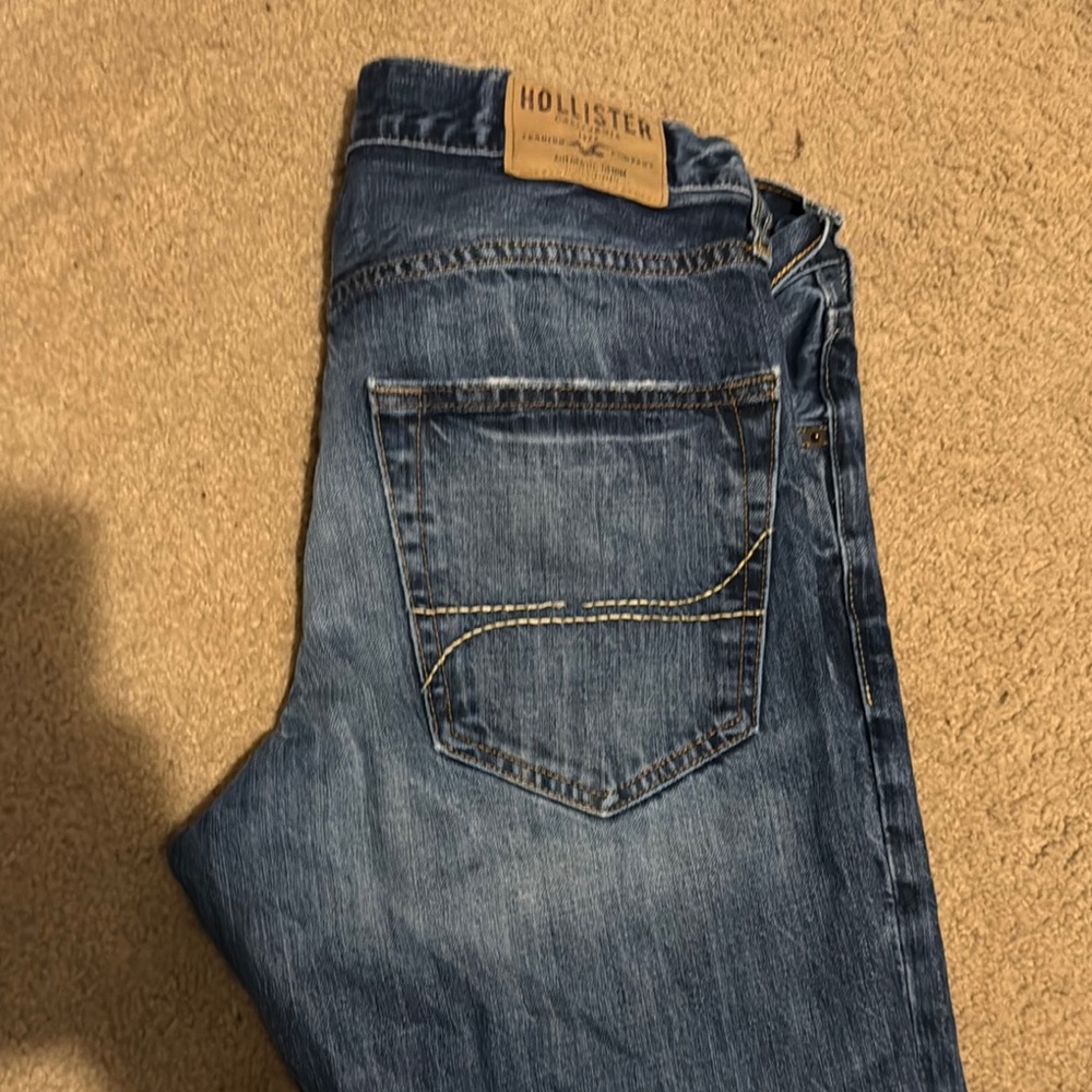 Hollister Men's Blue Jeans